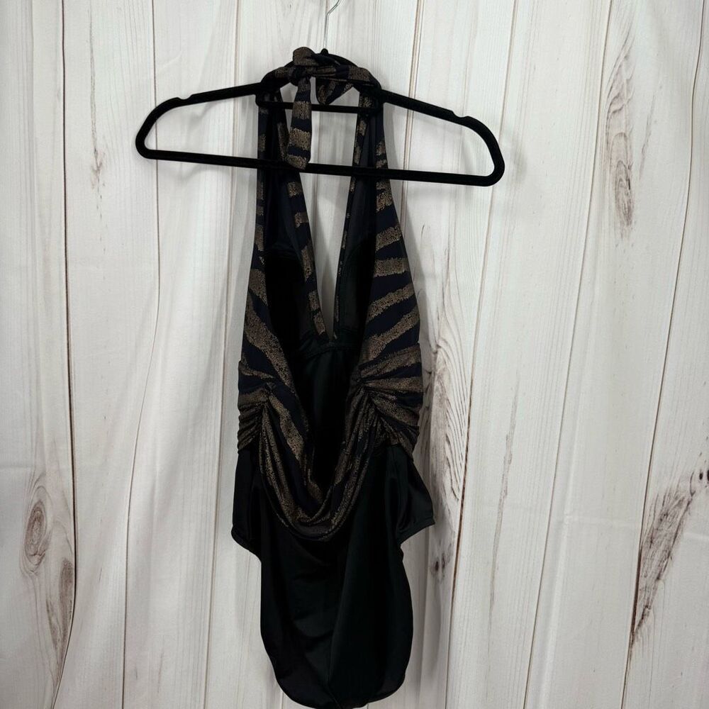 Magicsuit Women’s 12 Halter One Piece Swim - Picture 4 of 6